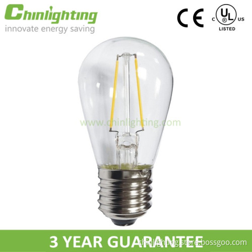 Retro filament bulb st45 st64 st58 e27 edison filament bulbs E26/E27 cob led filament lamp China supplier